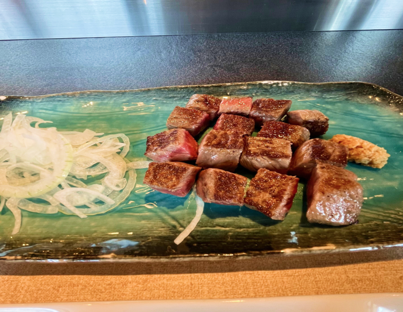 鉄板焼き たまゆら ランチステーキ